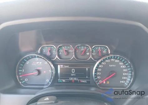 2017 Chevrolet Silverado 1500 2Lt из США, поврежденный, VIN 1GCVKREC5HZ165654